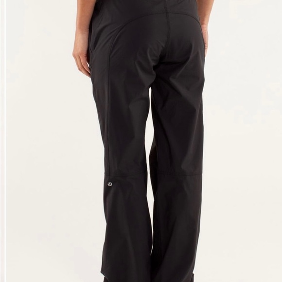 Lululemon Black Dog Runner Pants size 6 Small *No Liner - Picture 3 of 9